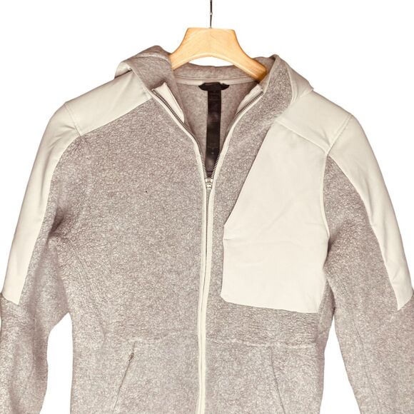 Lululemon | Tundra Trek Wool Blend Hooded Full Zip Jacket Gray Size XS | EUC - Picture 4 of 16